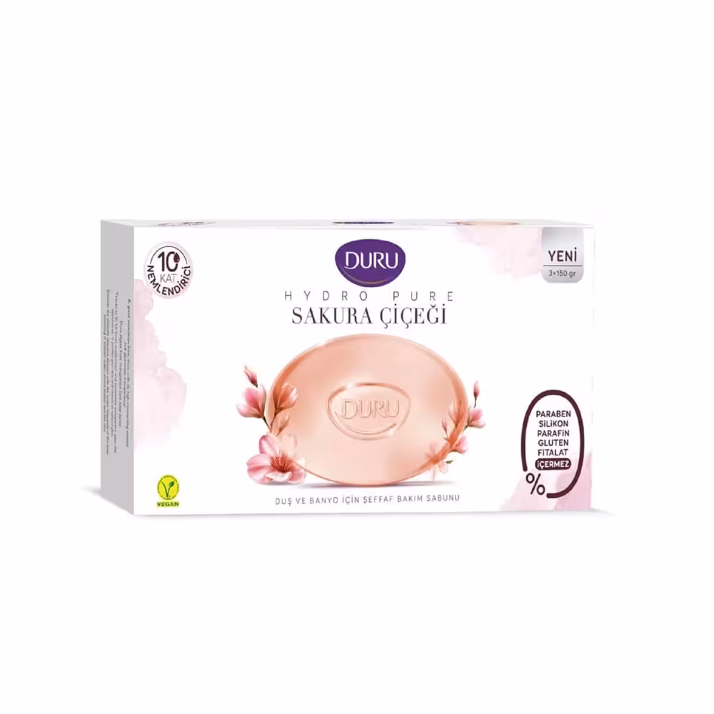 مشخصات، خرید و قیمت صابون حمام آبرسان دورو حاوی عصاره شکوفه گیلاس بسته 3 عددی ⭐️ ویان مارکت
