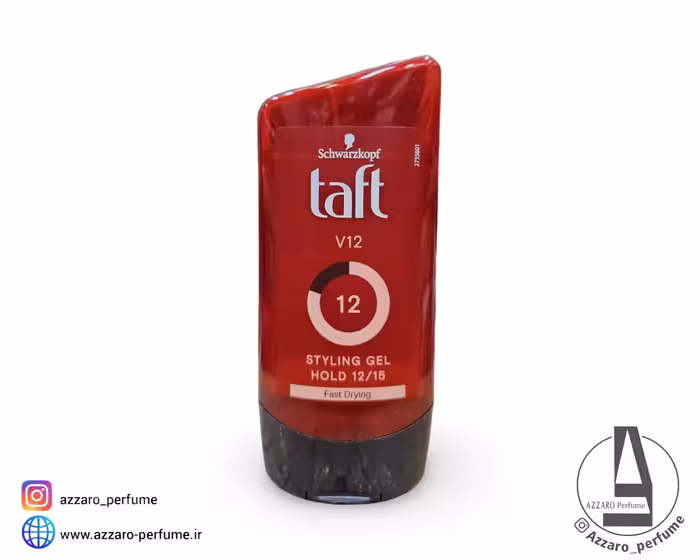 ژل مو حالت دهنده برند تافت Taft شماره 12 حجم 150 میل