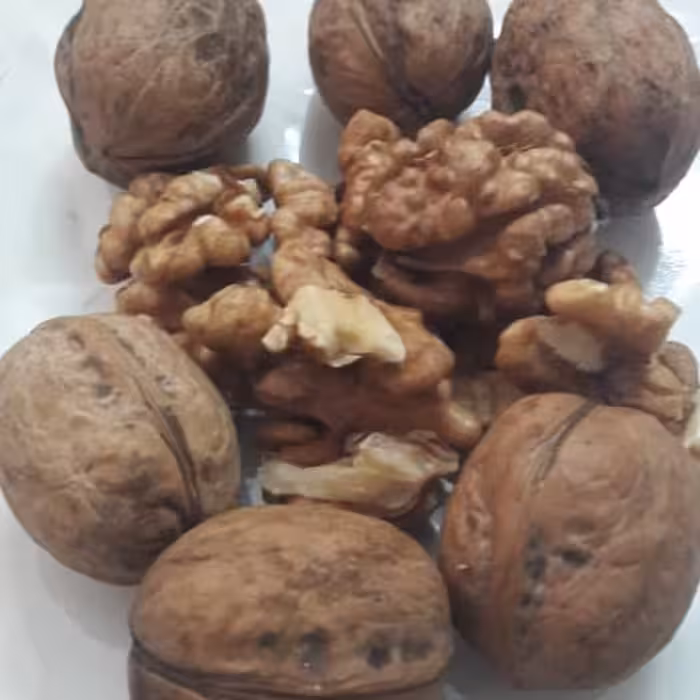  گردوی پوست کاغذی ، روغنی ، بسیار خوش طعم ، تازه ، یکدست ، کیفیت عالی.