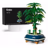 ساختنی لگو درخت بامبو Potted Bamboo برند Nifeliz تعداد 528  قطعه