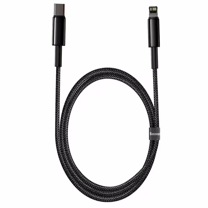 کابل تبدیل USB-C به لایتنینگ باسئوس مدل CATLWJ-A01 طول 2 متر