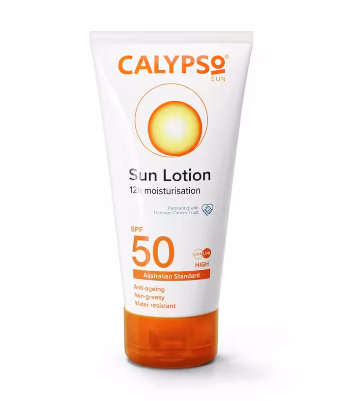 مشخصات، خرید و قیمت لوسیون ضد آفتاب کالیپسو SPF50 حجم 150 میل ⭐️ ویان مارکت