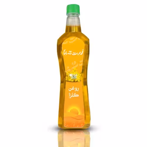روغن کلزا  1000 میلی لیتر تولید به روش پرس سرد