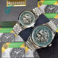 خرید ست ساعت زنانه و مردانه سیتیزن اتومات کیفیت عالی رنگ ثابت کد 2116471 - ردگل
