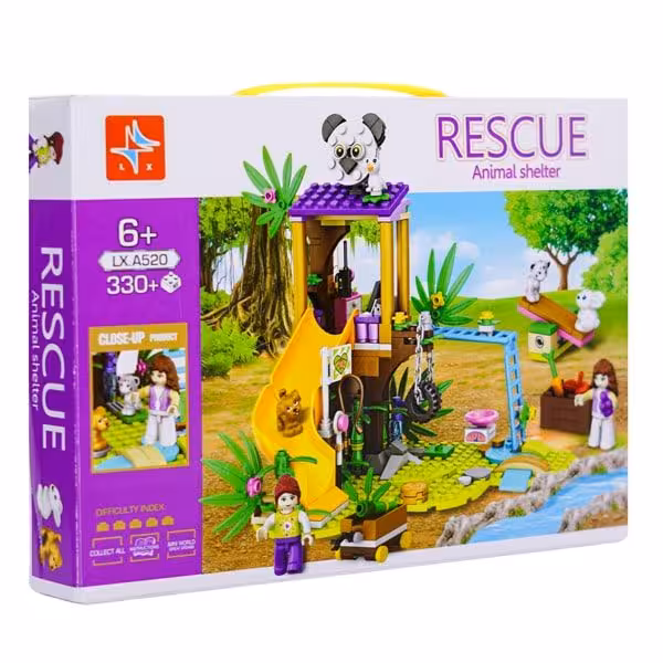 لگو پناهگاه حیوانات برند LX مدل LX.A520