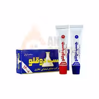 چسب دو قلو غفاری رنگی