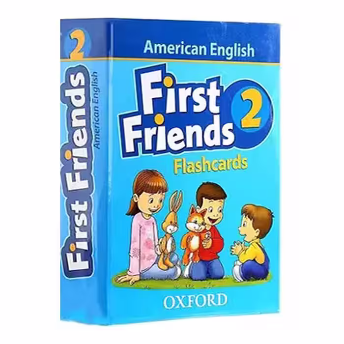 فلش کارت امریکن فرست فرندز 2 | فلش کارت انگلیسی American First Friends 2 Flash Cards