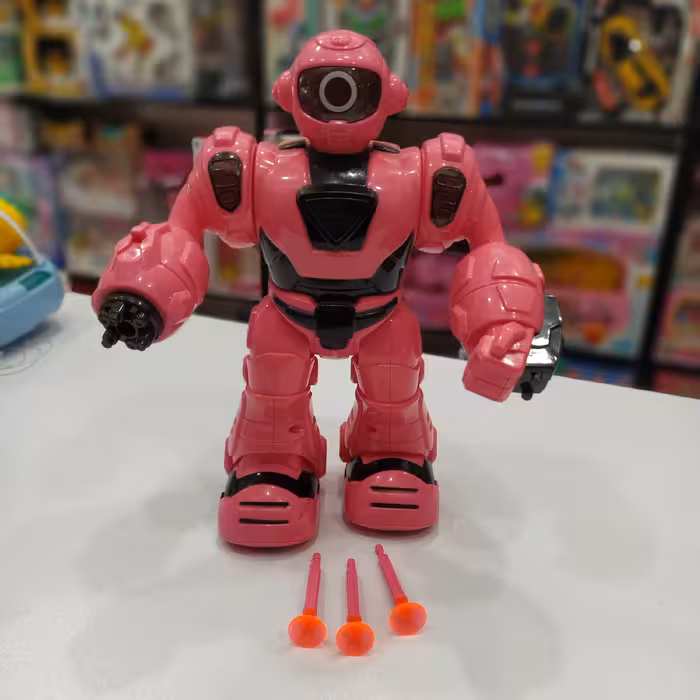 اسباب بازی ربات اسکویید گیم موزیکال متحرک و تیر پرتاب کد 917