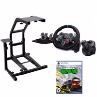 فرمان بازی Logitech G29   استند رانندگی VRS   تعویض دنده Shifter   بازی NFS Unbound