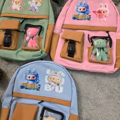 کوله پشتی دخترانه کوله پشتی لبوبو