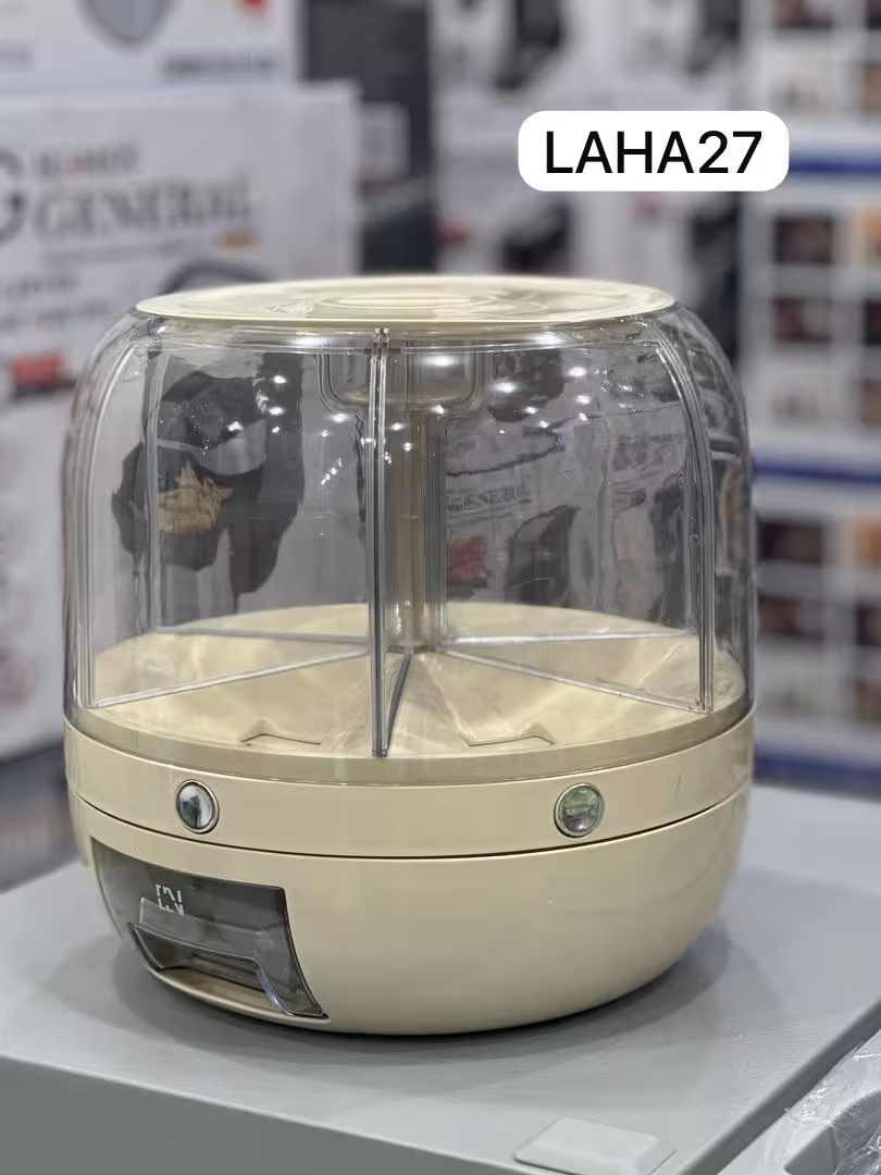 جاحبوباتی رمانتیک هوم سایز بزرگ LAHA27 | خرید ظرف نگهداری حبوبات بزرگ