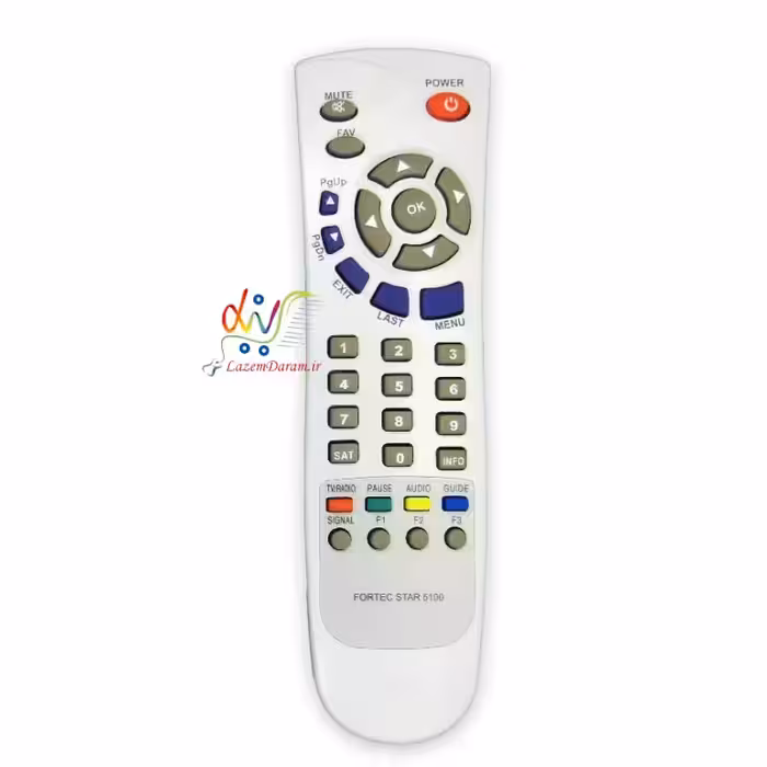 کنترل رسیور فورتک استار FORTEC STAR دکمه کج مدل 5100