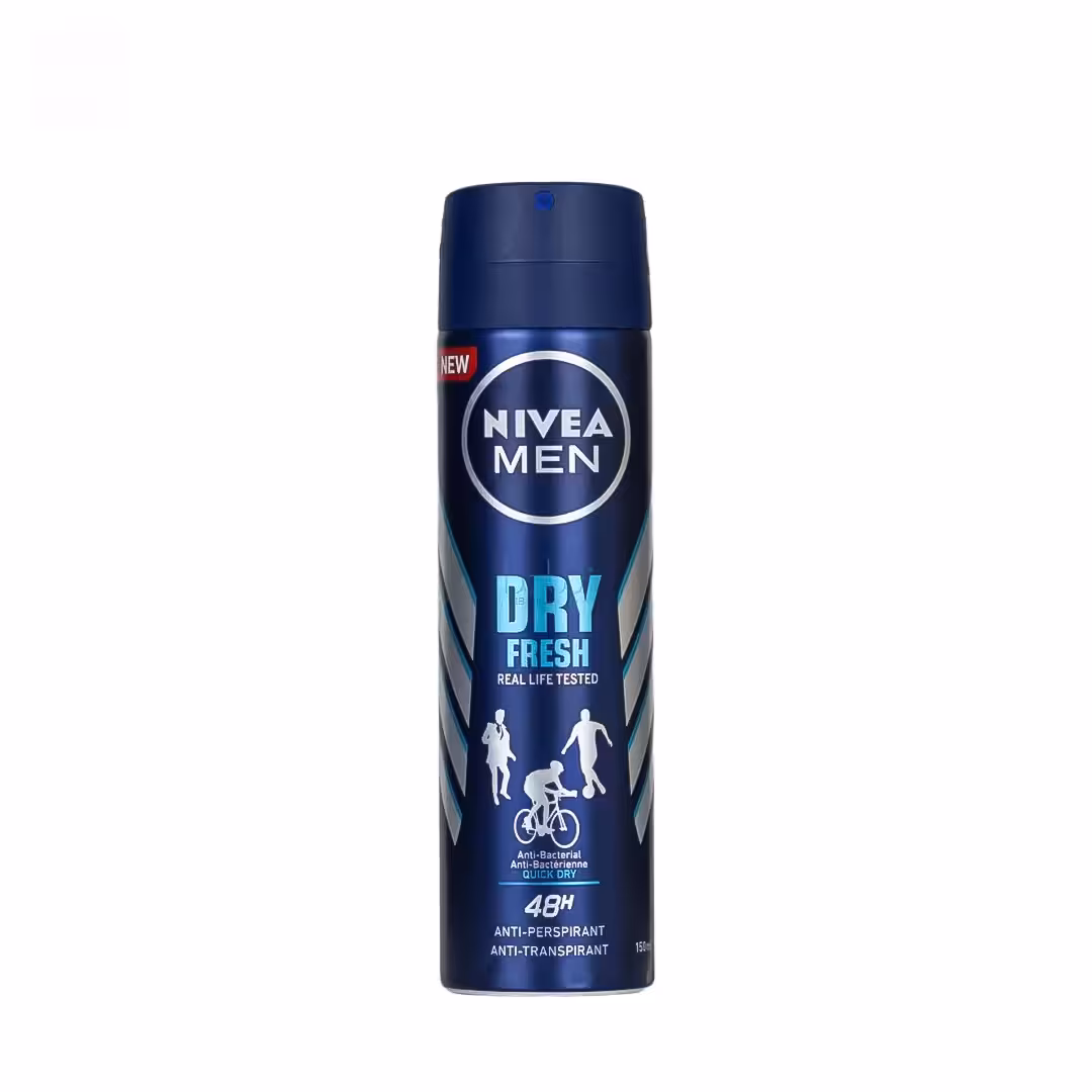 اسپری ضد تعریق مردانه نیوا مدل DRY FRESH حجم 150 میلی لیتر