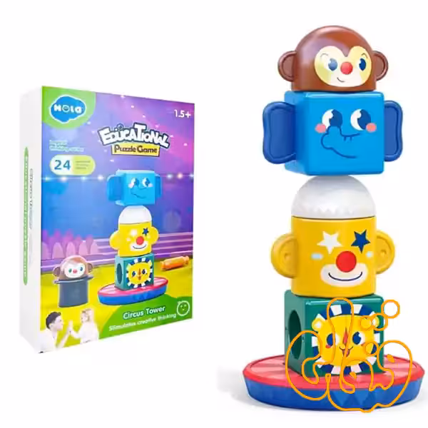 بازی مگنتی برج سیرک هولی تویز 7981