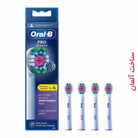 سَری مسواک برقی اورال بی PRO 3D White 4 pcs