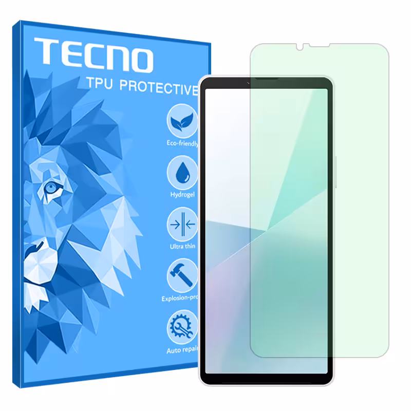 گلس سونی Xperia 10 VI مدل گرین لایت برند تکنو کد S