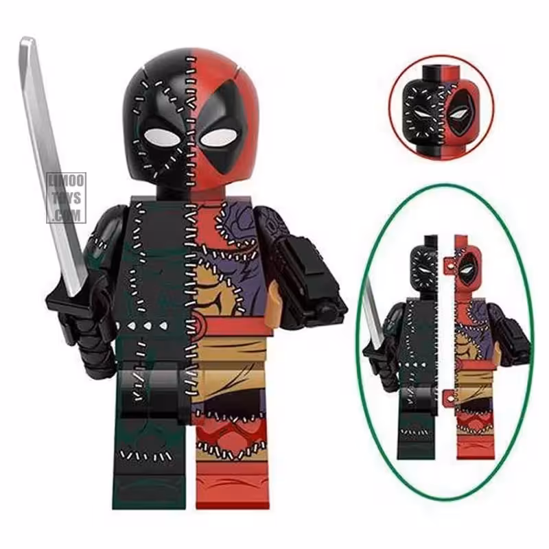 مینی فیگور لگو ونوم ددپول دو تیکه
