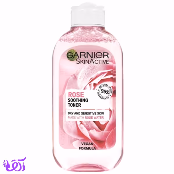 تونر گارنیر مدل ROSE SOOTHING TONER حجم 200ML