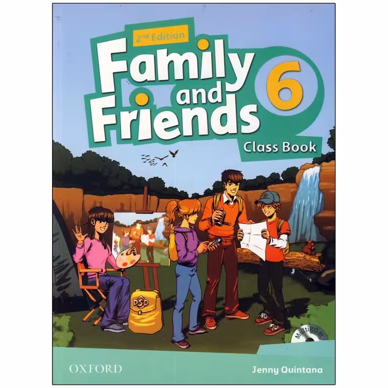 کتاب Family and Friends 2nd 6 اثر Jenny Quintana انتشارات OXFORD