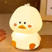چراغ خواب فانتزی سیلیکونی اردک دوست داشتنی مدلYH-315