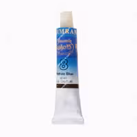 رنگ روغن 22 میل تکرنگ کامران مدل Phthalo Blue 8