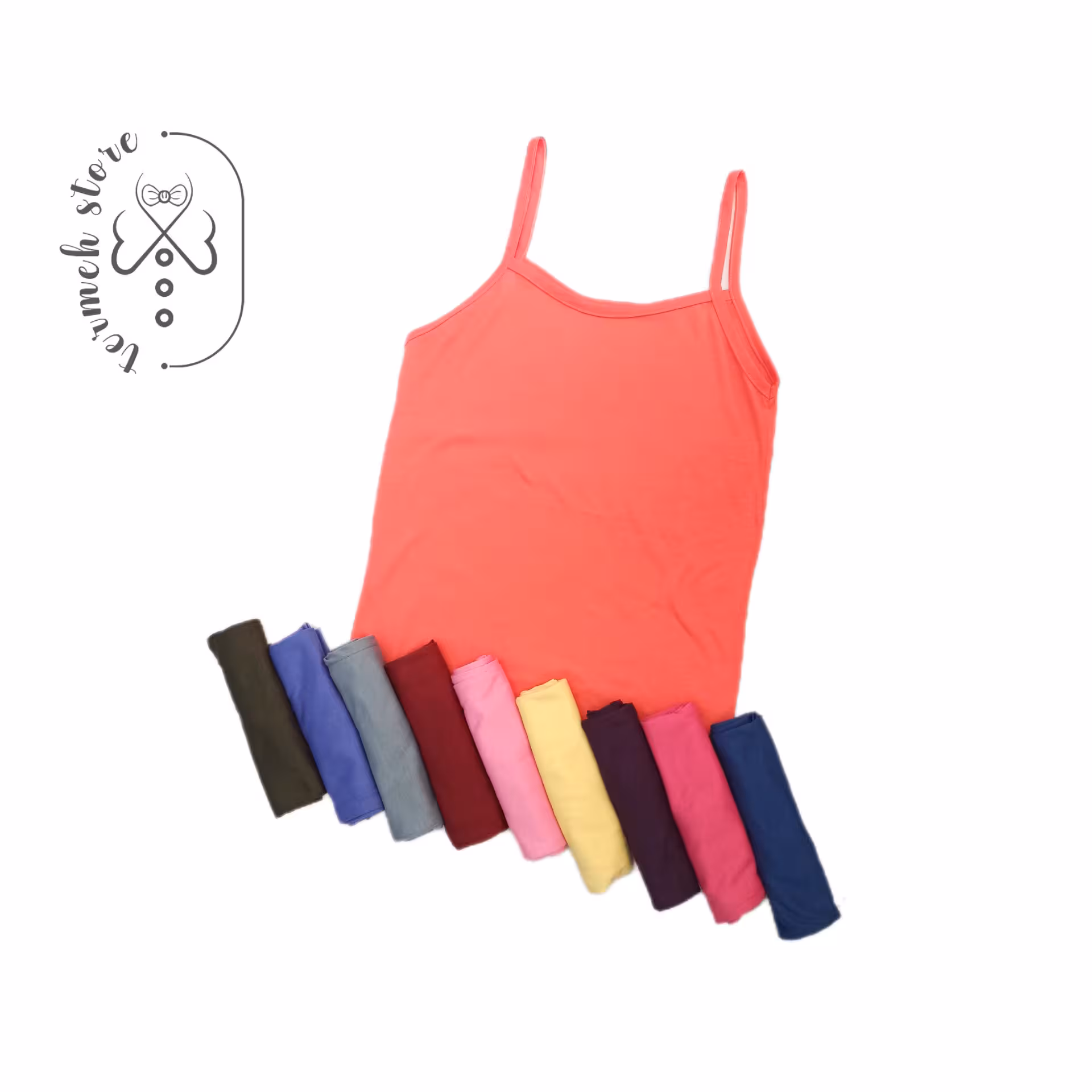 تاپ نخی زنانه بسیارخنک وسبک فری سایز