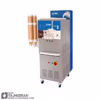 دستگاه بستنی قیفی نیکنام TM1600 کمپرسور بوک