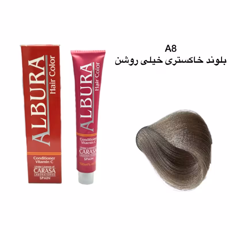 رنگ مو آلبورا A8