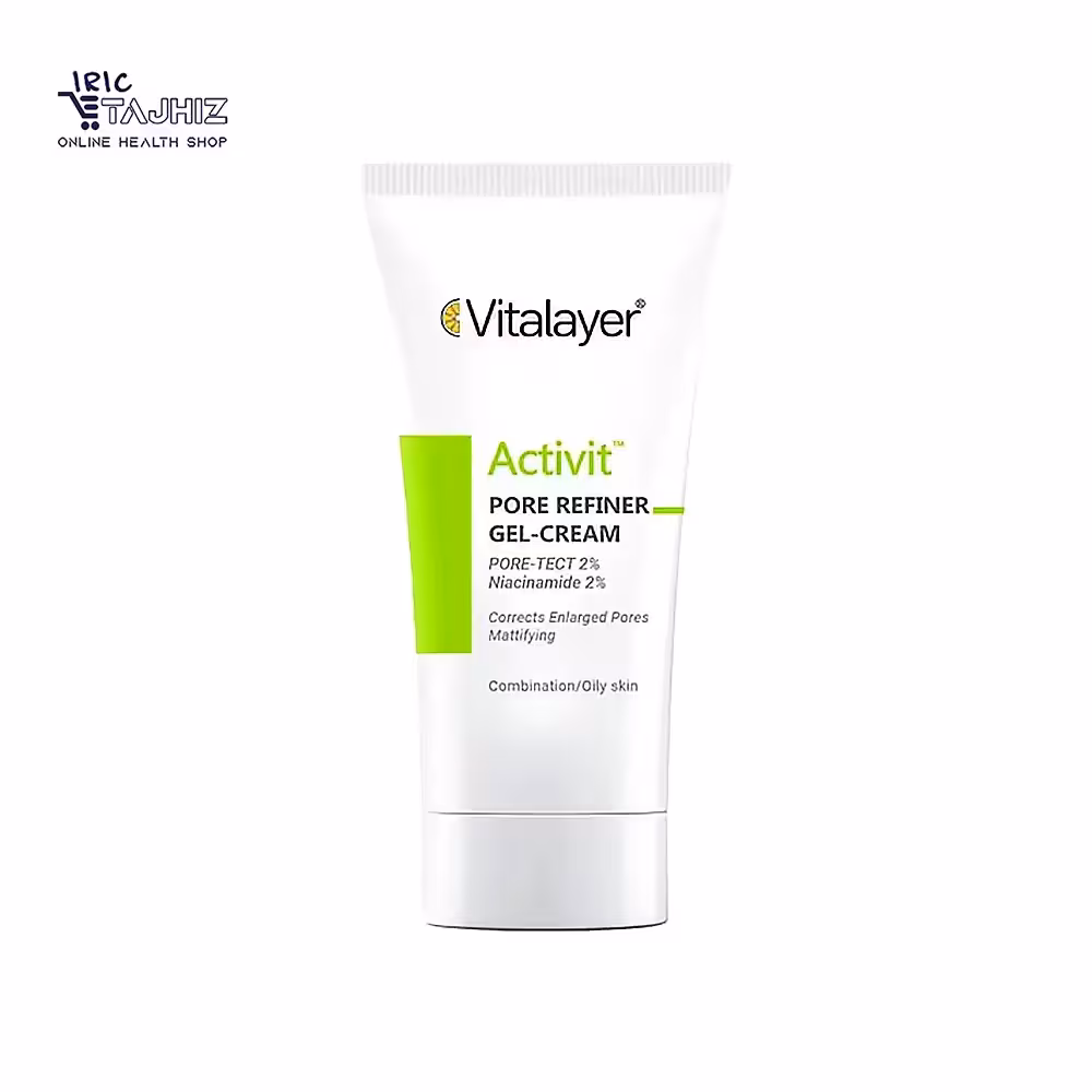 کرم ژل جمع کننده منافذ باز پوست اکتی ویت ویتالیر