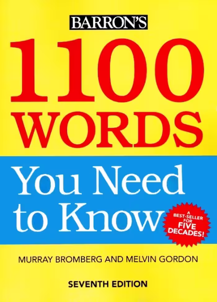 کتاب 1100Words You Need to Know 7th وزیری متن دو رنگ