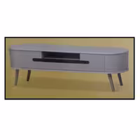 میز تلویزیون متین مدل R942 (کتان کرم)