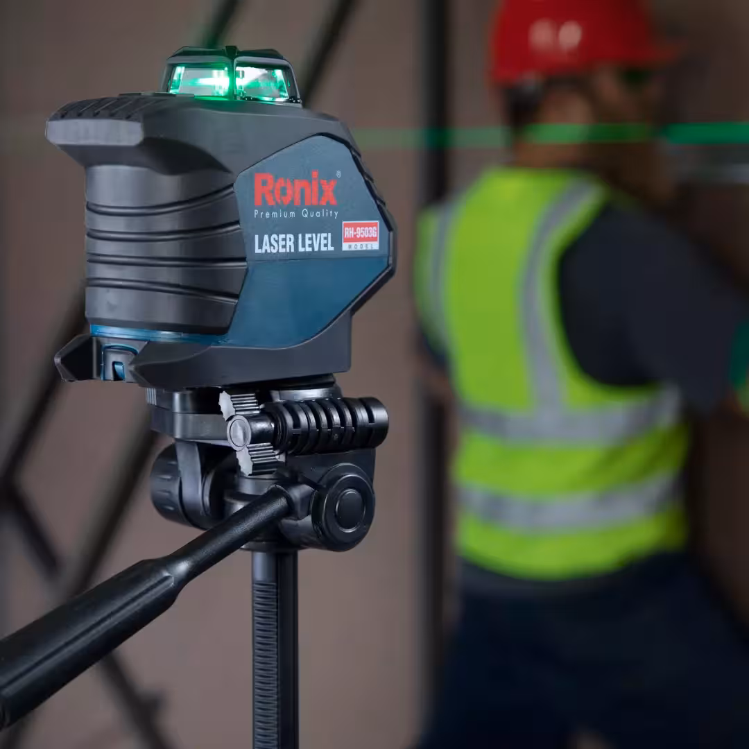 تراز لیزری 120 360 درجه نور سبزRH-9503G