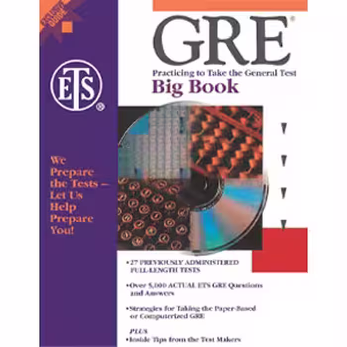 کتاب GRE PRACTICING TO TAKE THE GENERAL TEST_ BIG BOOK (1995) اثر ETS