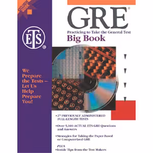 کتاب GRE PRACTICING TO TAKE THE GENERAL TEST_ BIG BOOK (1995) اثر ETS