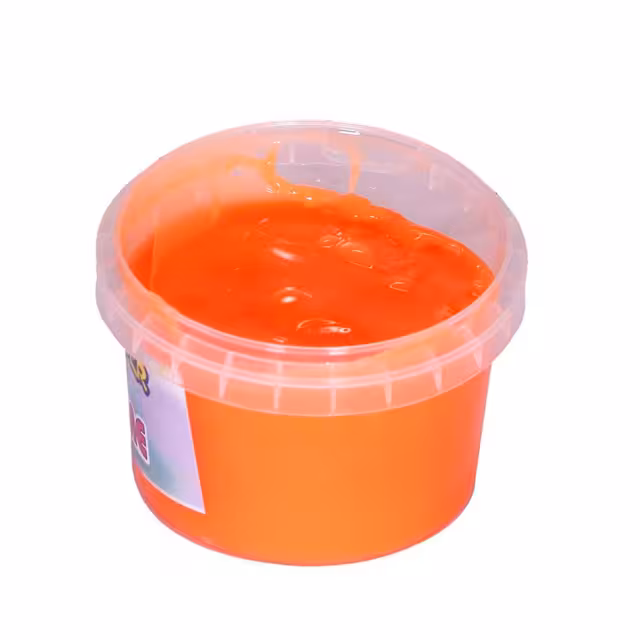ژل بازی اسلایم مدل 4-R300 رنگ نارنجی