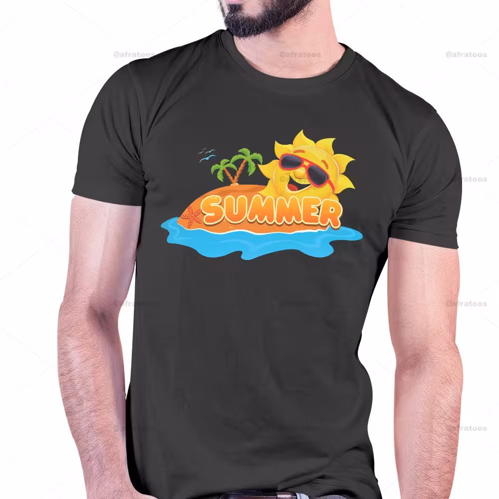 تیشرت با طرح summer کد 237