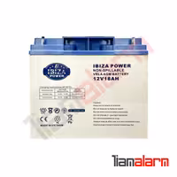 باتری 12 ولت 18 آمپر ایبیزاپاور IBIZA POWER