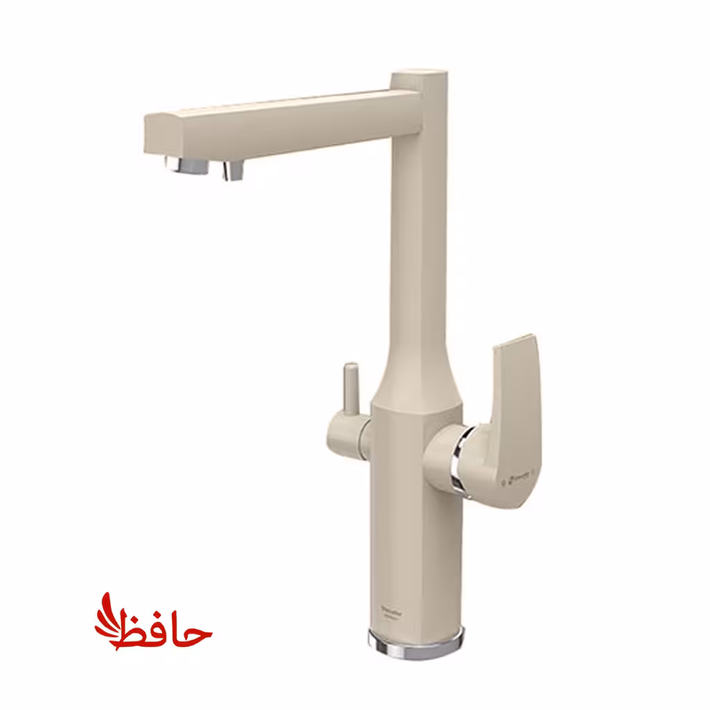 شیر ظرفشویی دومنظوره شودر مدل یونیک پلاس شیری کروم