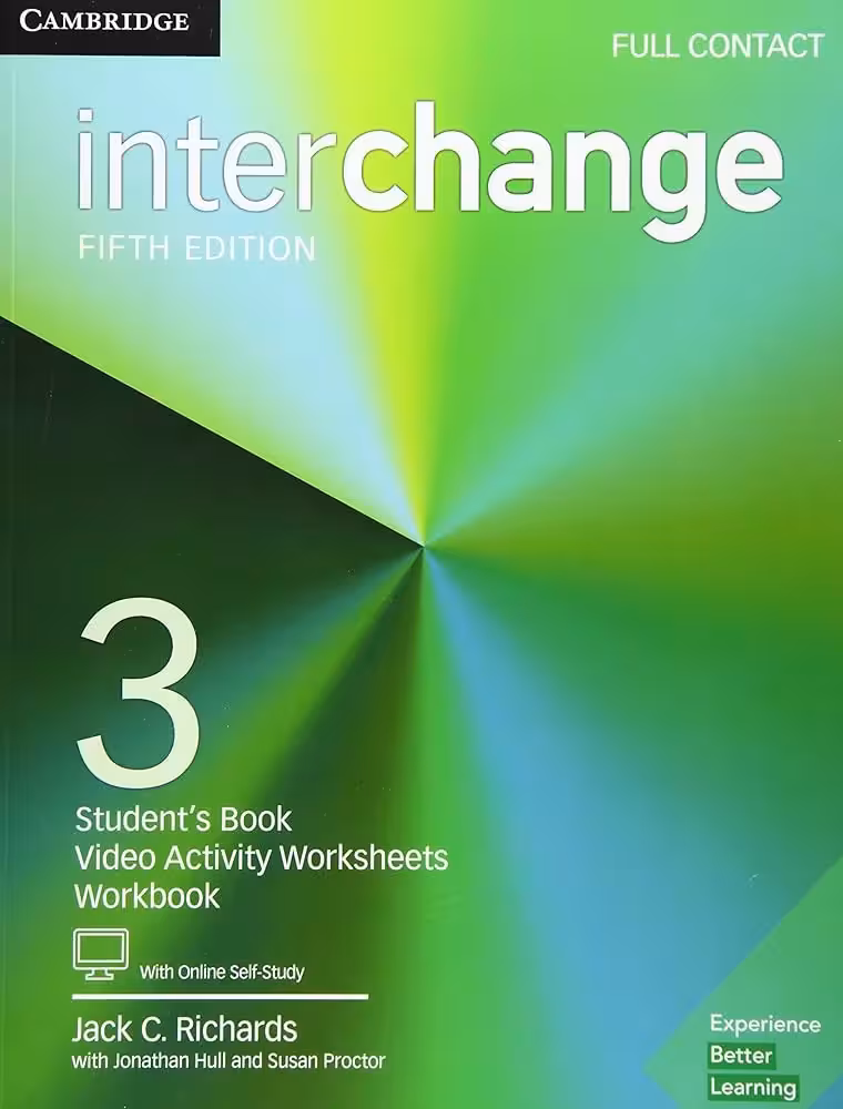 اینترچنج 3 ویرایش پنجم   کتاب کار | کتاب انگلیسی Interchange 3- 5th