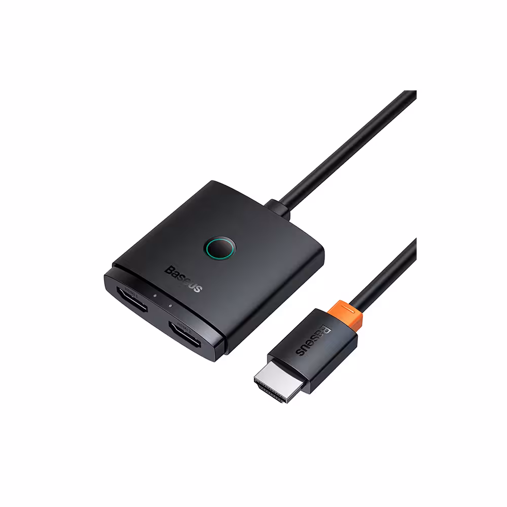 سوئیچ 1 پورت به 2 پورت HDMI بیسوس مدل AIRJOY