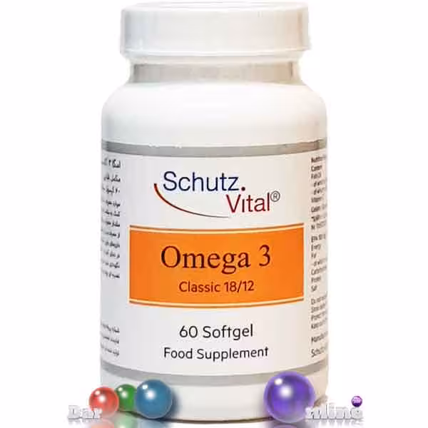 امگا3 1000م شوتس ویتال سافت ژل60عددی