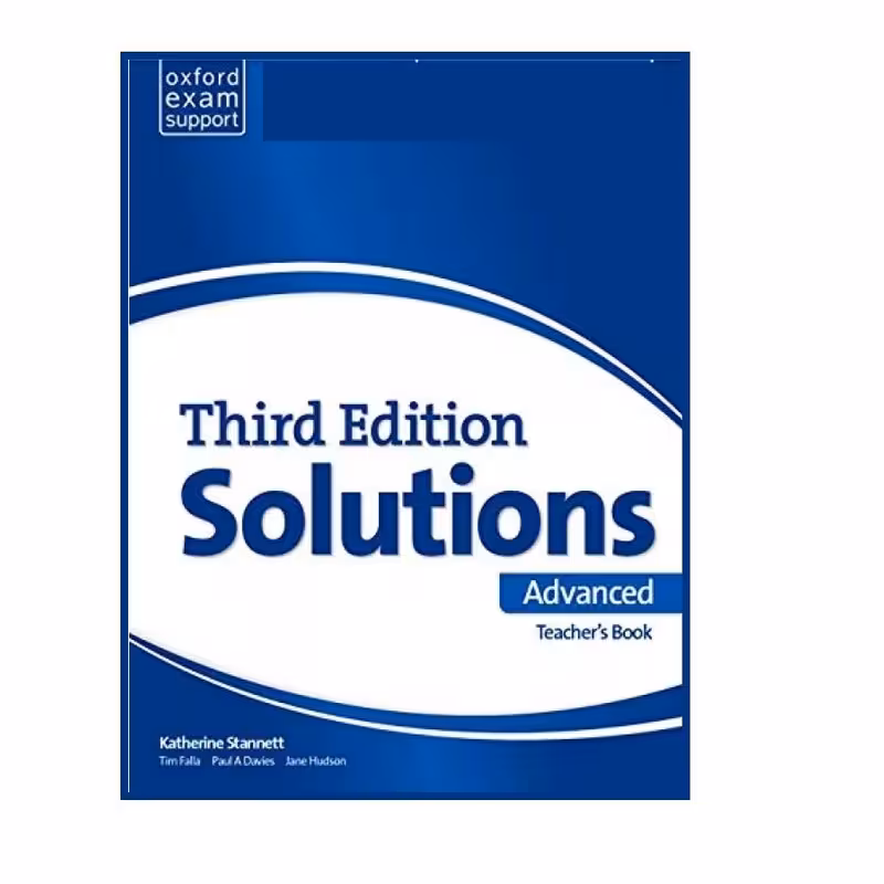 کتاب Solutions Advanced 3rd teachers book (کتاب معلم)