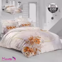 قیمت و خرید سرویس روتختی طرح ژربرا دو نفره برند Turkaz کد 2150