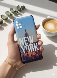 قاب گوشی موبایل، طرح چاپی، مناسب برای سامسونگ A51، طرح New York