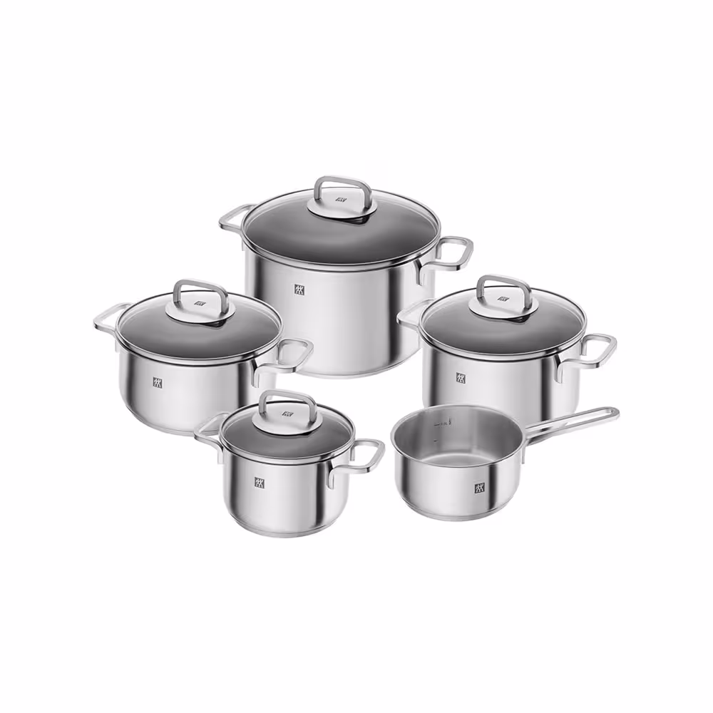 سرویس قابلمه 5 تکه زولینگ مدل کوبه ZWILLING Cube Cookware