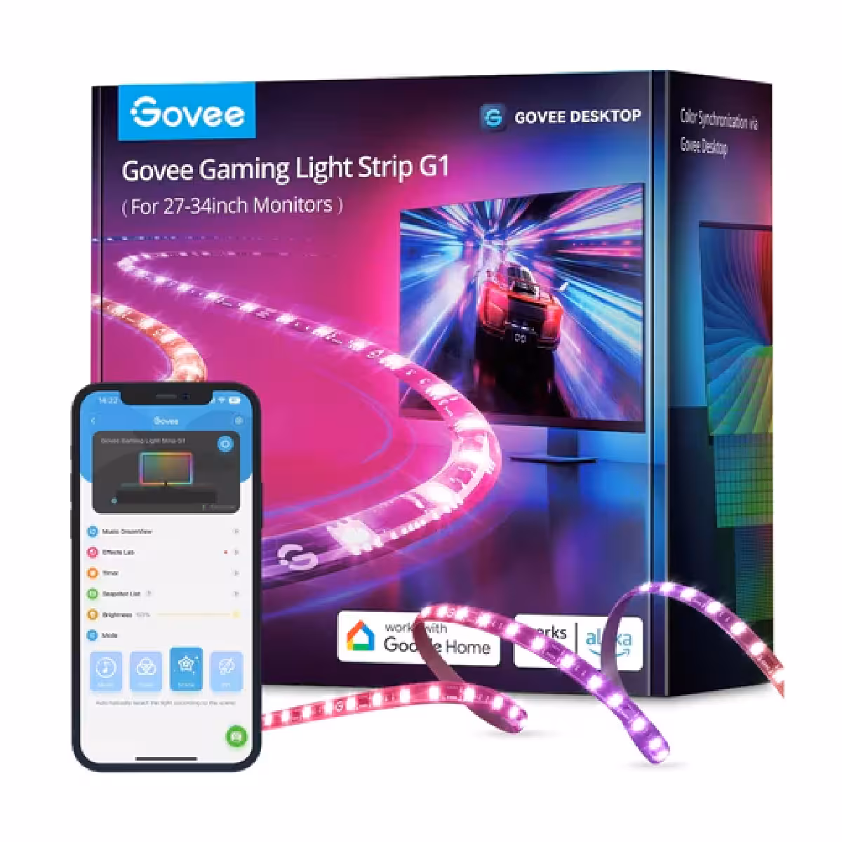 قیمت ریسه هوشمند گووی مدل Light Strip G1 H6609
