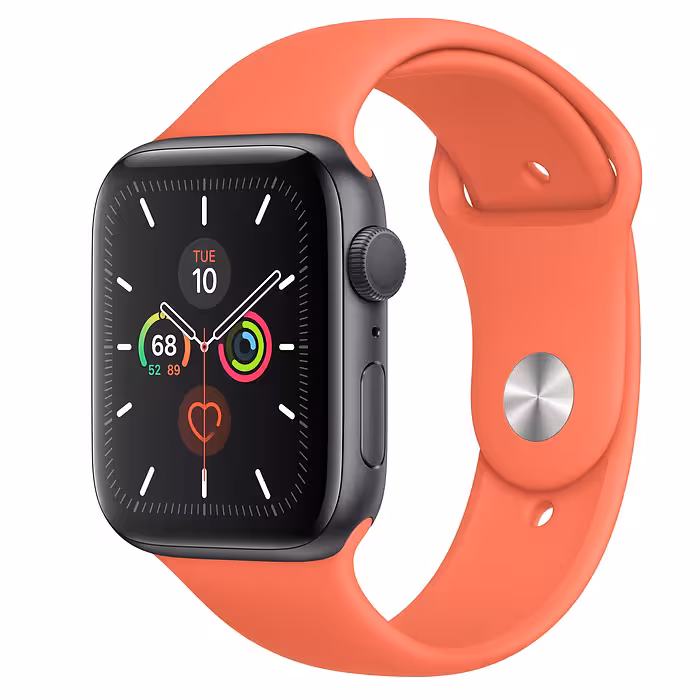 ساعت مچی هوشمند اپل واچ سری 5 44 میلیمتر با بند اسپرت Clementine