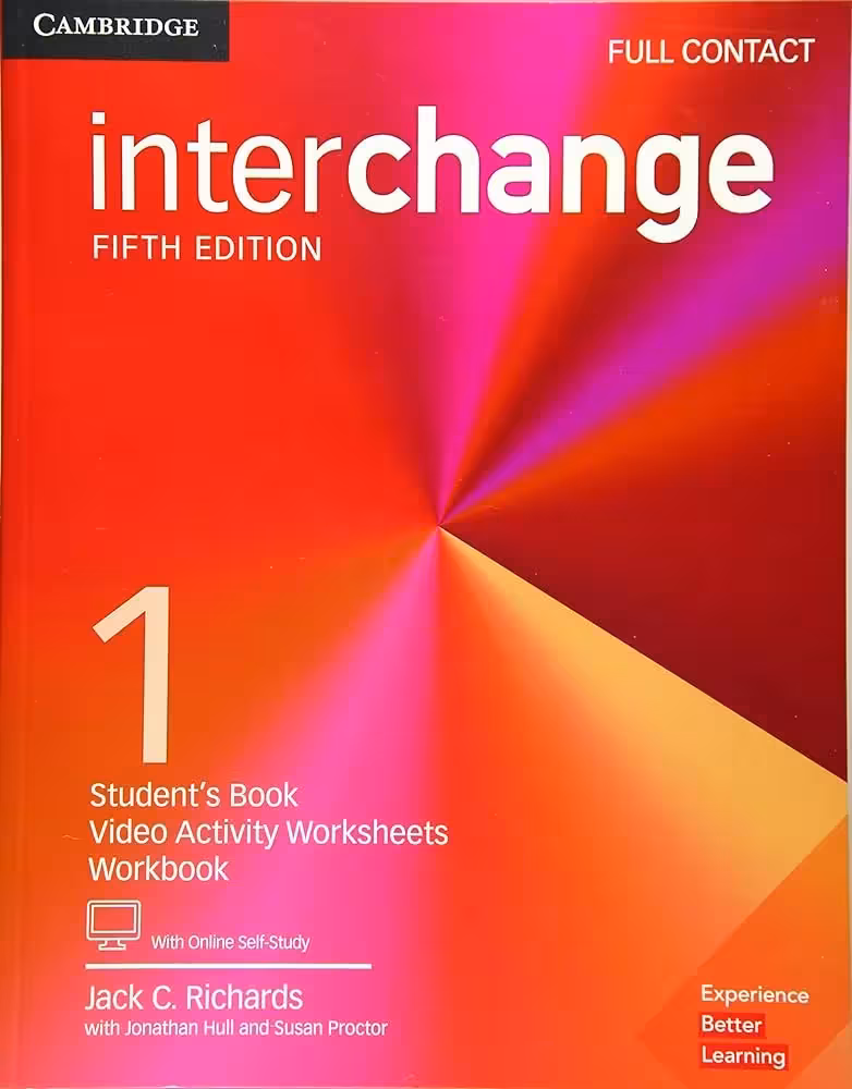اینترچنج 1 ویرایش پنجم   کتاب کار | کتاب انگلیسی Interchange 1 – 5th