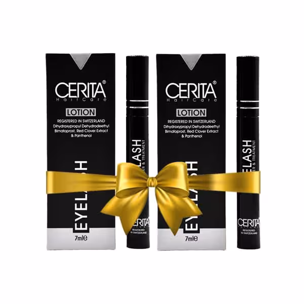 پک دو تایی محلول تقویت کننده مژه سریتا