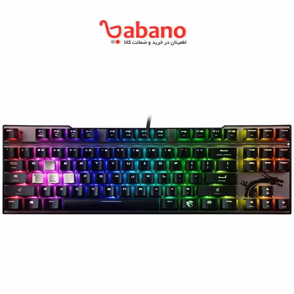 کیبورد مخصوص بازی ام اس آی مدل MSI Vigor GK70